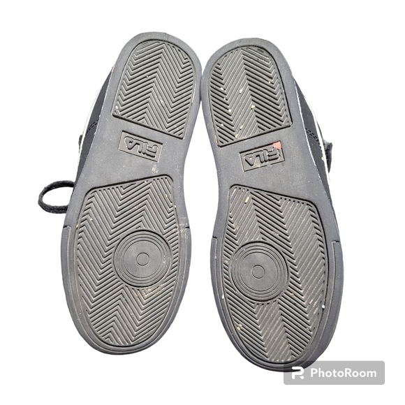 Fila Vulc Paint Drip Black And Pink Sneakers - Picture 7 of 8